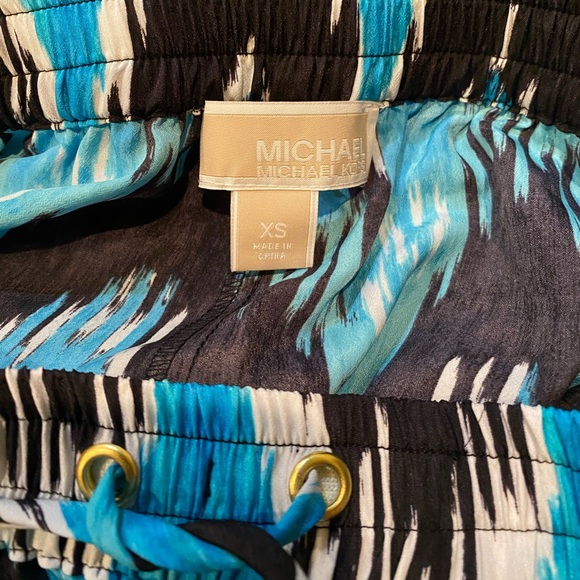 Michael Kors Summer Blue Palazzo/Pool Pants - Picture 4 of 5